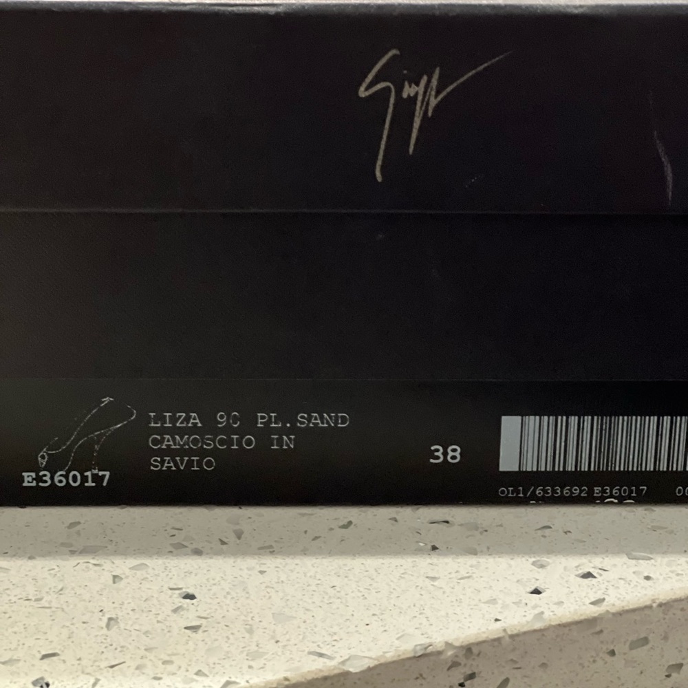 Authentic Giuseppe Zanotti  liza 90 pl heel - Picture 7 of 7